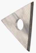 Lame triangulaire pour grattoir 448 & 62 