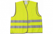 Gilet de signalisation jaune 2 bandes 