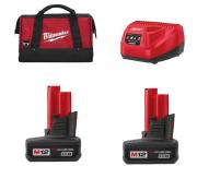 Pack NRG 12V 2Ah 3 bat. 1 chargeur 1 sac 